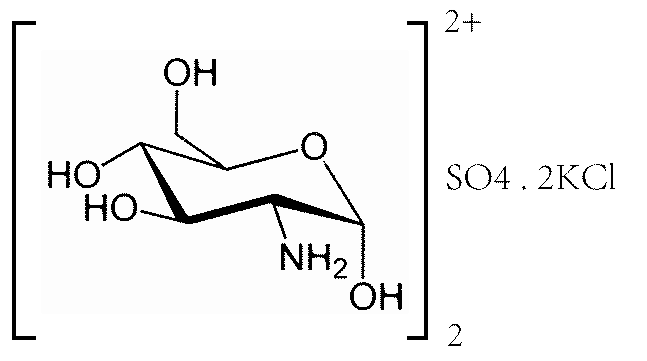 glucosamine sulfate potassium chloride