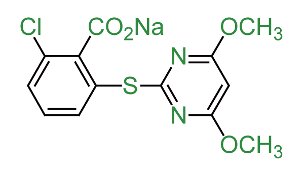 Pyrithiobac sodium,嘧草硫醚