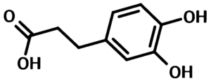 3-(3,4-Dihydroxyphenyl)propionic acid Hydrocaffeic acid 3,4-Dihydroxyhydrocinnamic acid CAS No.: 1078-61-1